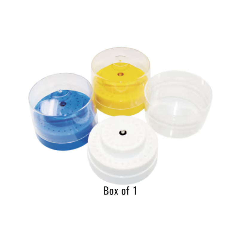 Denmax Plastic Dental Bur Holder - 60 Holes Circular