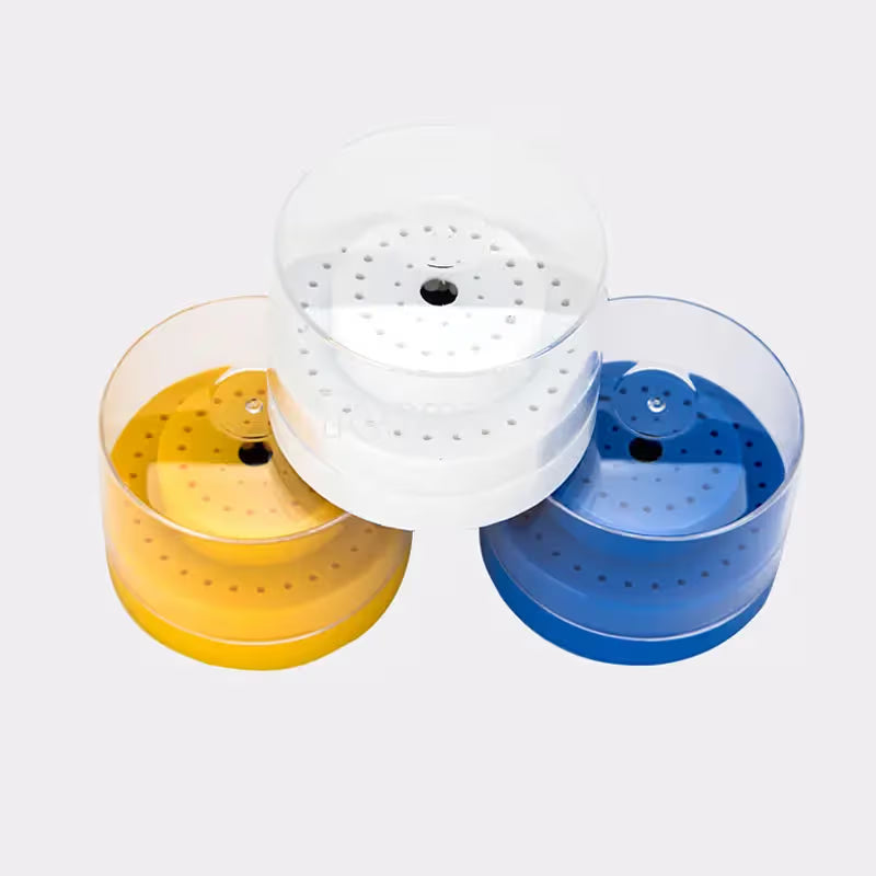 Denmax Plastic Dental Bur Holder - 60 Holes Circular