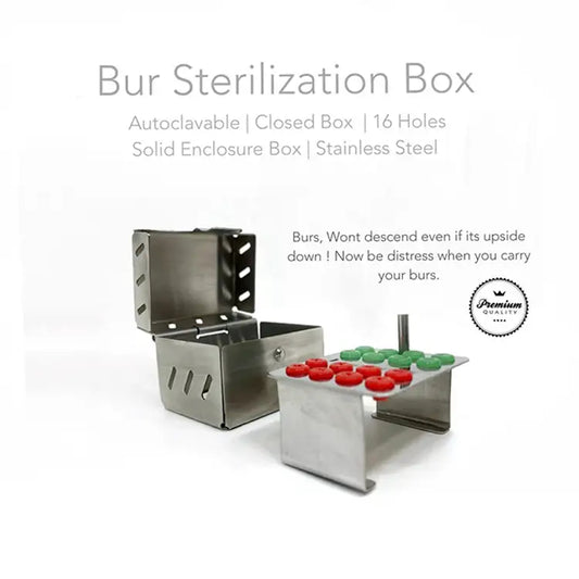 Denmax Sterlizing Dental Bur Holder - With 16 Holes