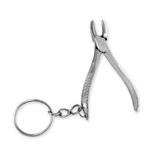 Dental Forcep Silver Key Chain