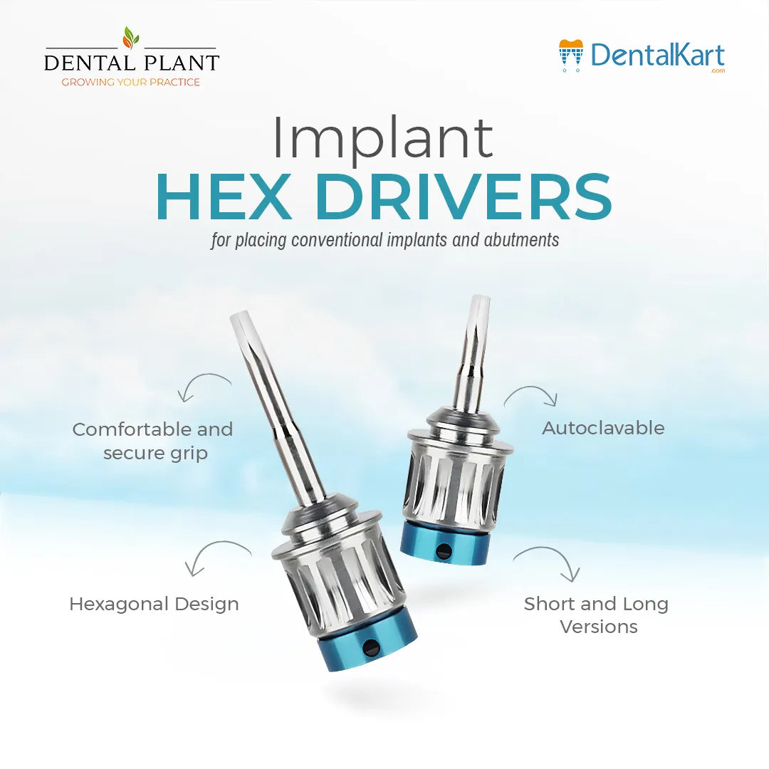 Dentalplant Implant Hex Drivers