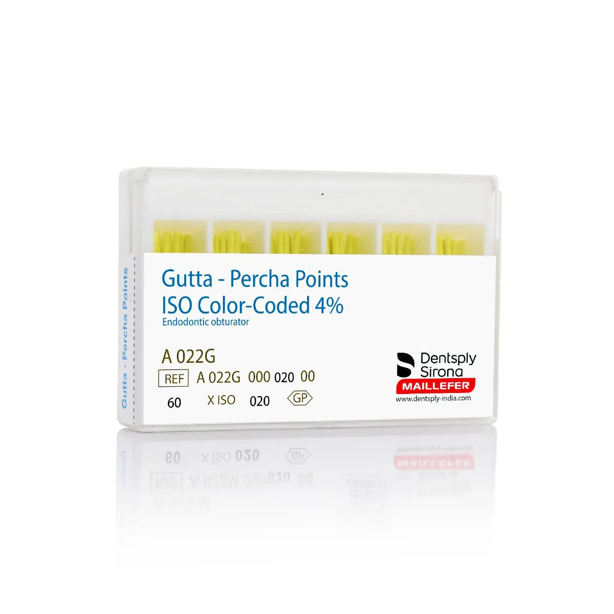 Dentsply Gutta Percha Points 4% Taper