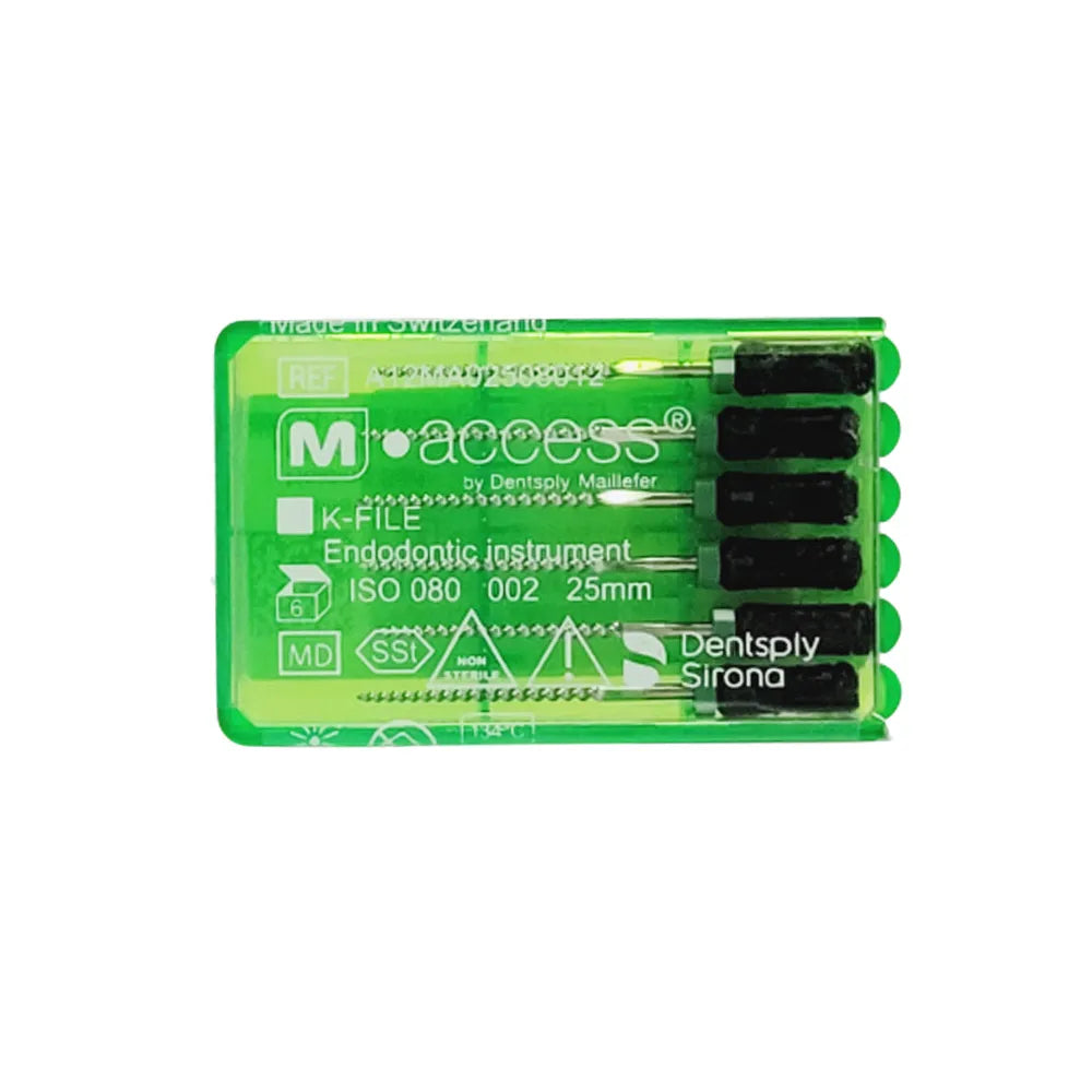 Dentsply M-Access K-Files 25mm (Hand Operated Files)