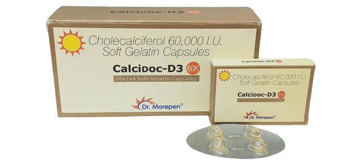 Dr. Morepen Calcidoc - D3 (Capsules)