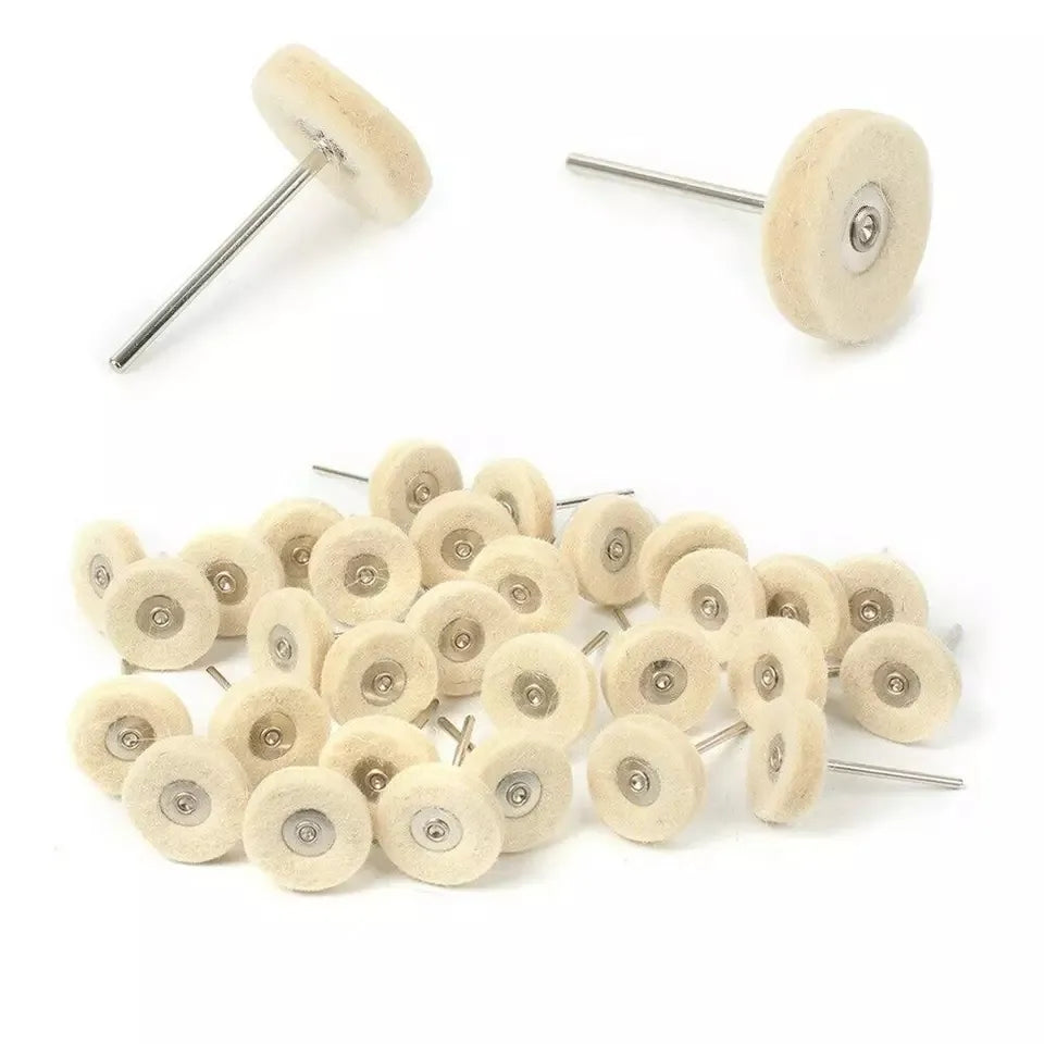 ET Dental Lab Wool Polishing Wheel ( Pack of 1 )