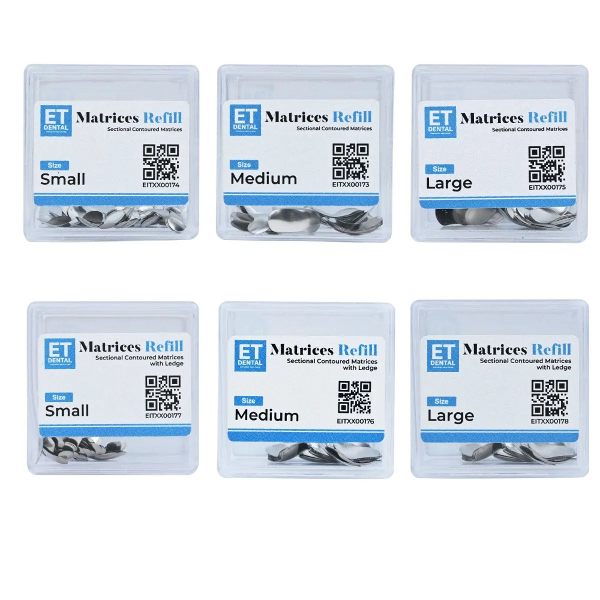 ET Dental Sectional Contoured Matrices Refill