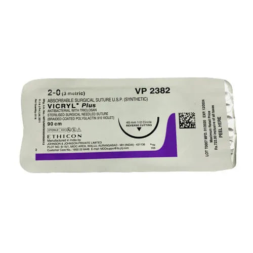 Ethicon VP2382 Suture Vicryl Plus