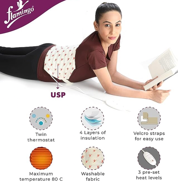 Flamingo Heating Pad Belt