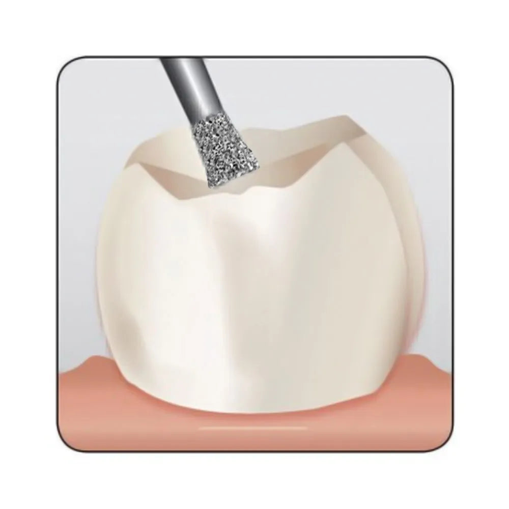 Frank Dental Cavity Preparation Bur -Straight Inverted Cone SI-48