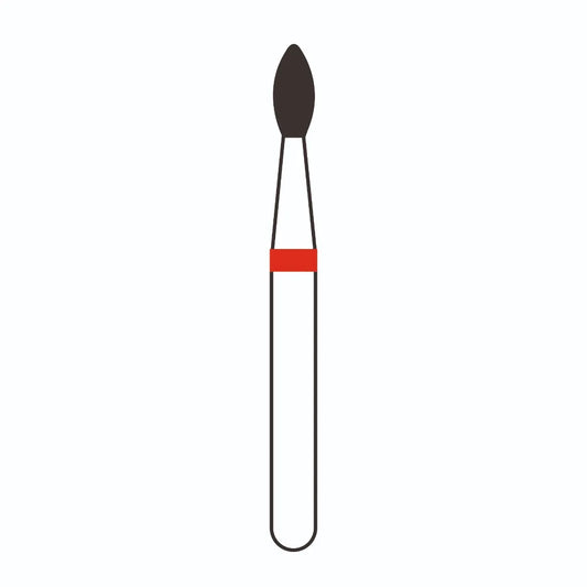 `Frank Dental Flame Ogival FG Diamond Burs FO Series (Fine)