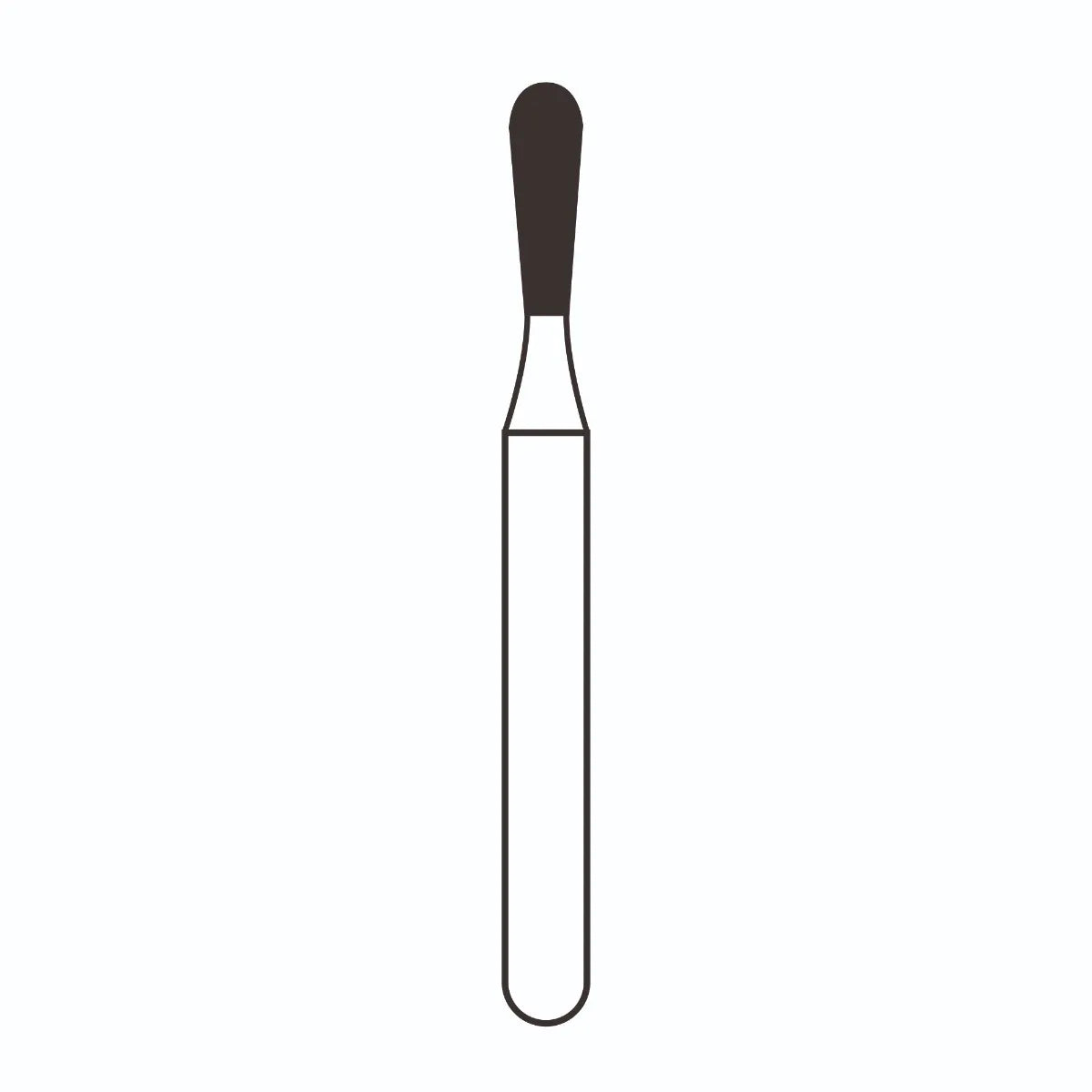 Frank Dental Pear Shaped FG Diamond Burs EX -Series (Long)