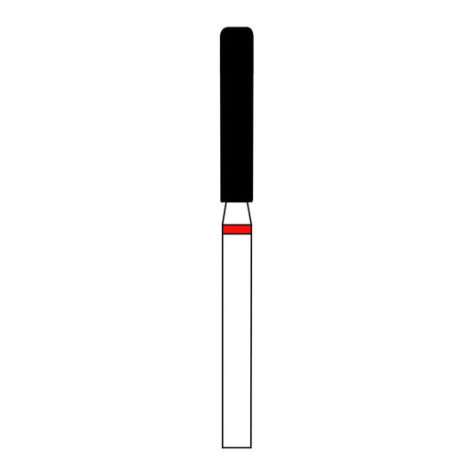Frank Dental Round Cylinder Diamond Bur SR Series (Fine)