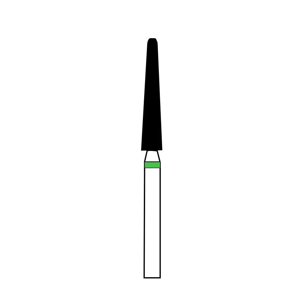 Frank Dental Tapered Round Edge Diamond Bur RS Series (Coarse)