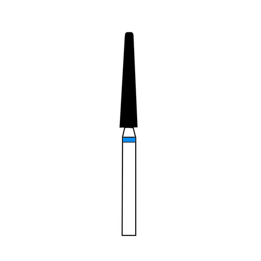 Frank Dental Tapered Round Edge Diamond Bur RS Series (Regular)