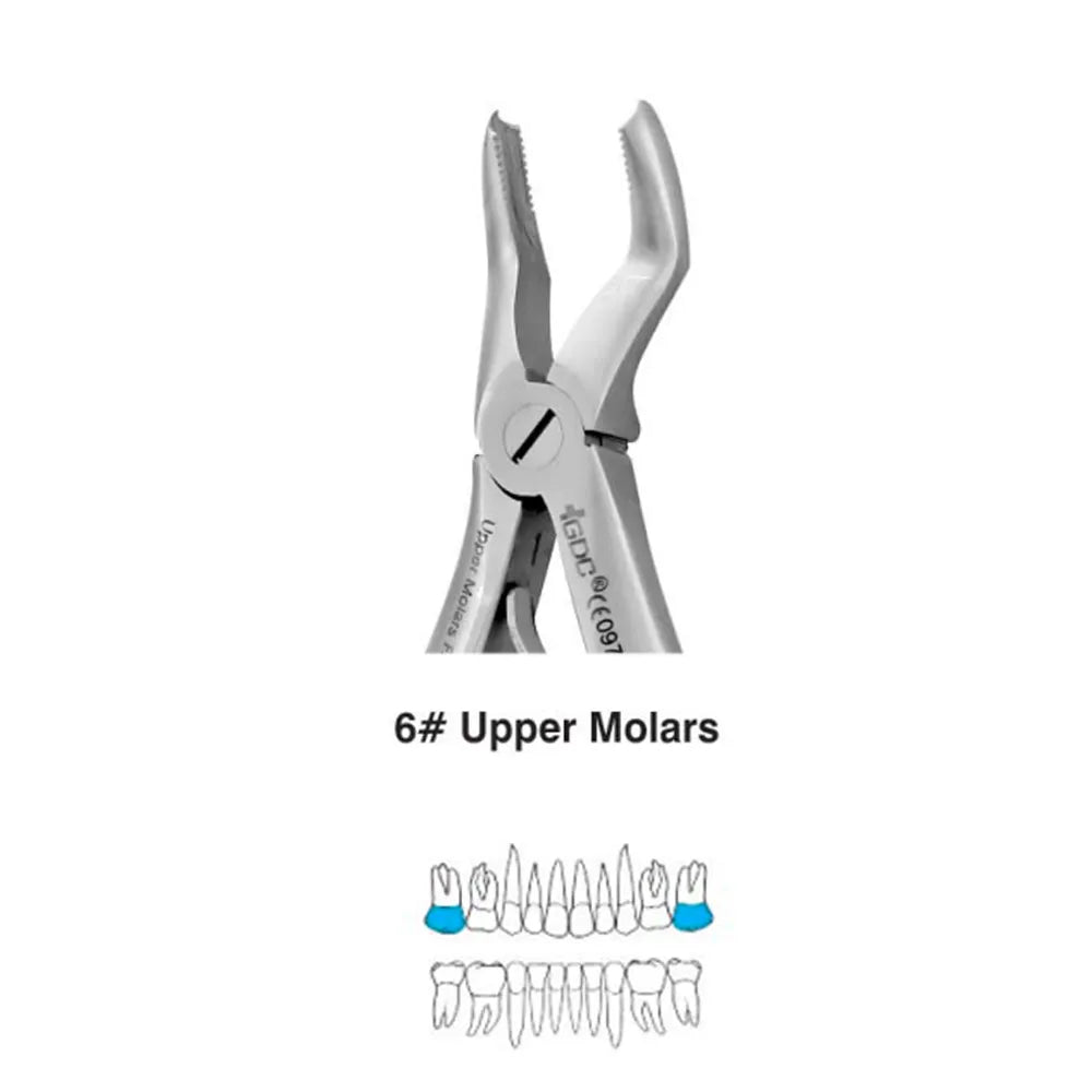 GDC Extraction Forceps Upper Molars Pedo Standard (FX6CS)