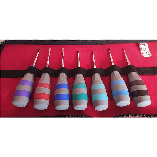 GDC Luxatip Set Of 7 With Pouch (LSP7)