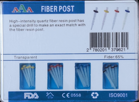Gold Cura Refills Fiber Posts (Pack of 10)