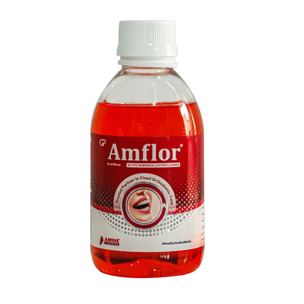 Group Pharma Amflor Oral Rinse With Active Remineralization Fluoride
