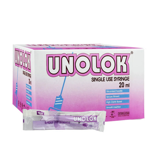 HMD Unolok Syringe Without Needle - 20ml