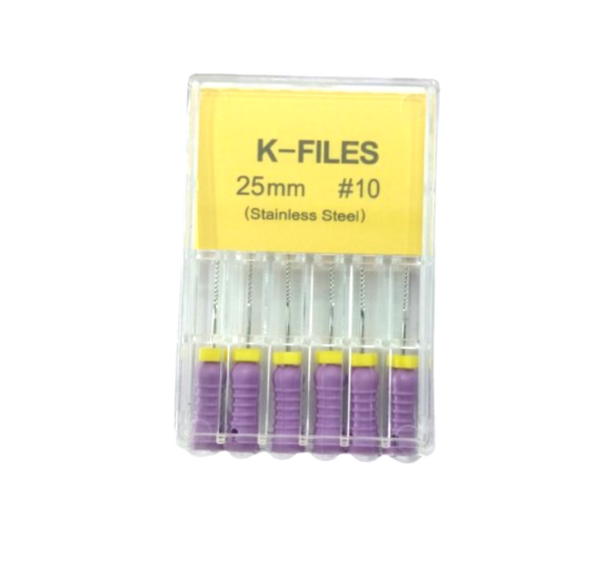 Healix Conmem Stainless Steel K Files - 25mm 25
