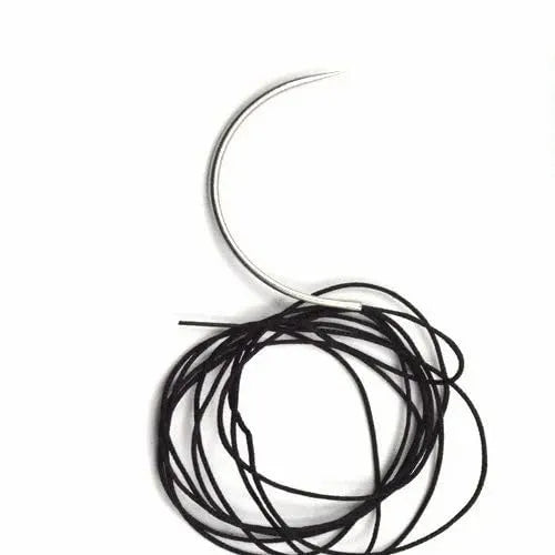 Healthium Trusilk Black Braided Silk Non- Absorbable Sutures