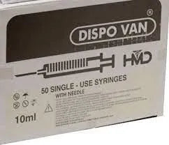Hmd Dispo Van Syringe with Needle - 10ml