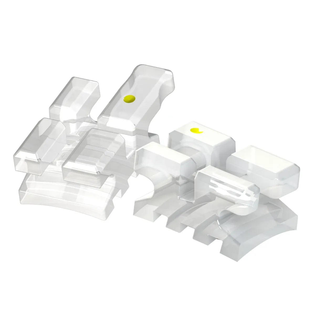 
JJ Ortho Illusion Polycrystalline Ceramic Bracket Kits