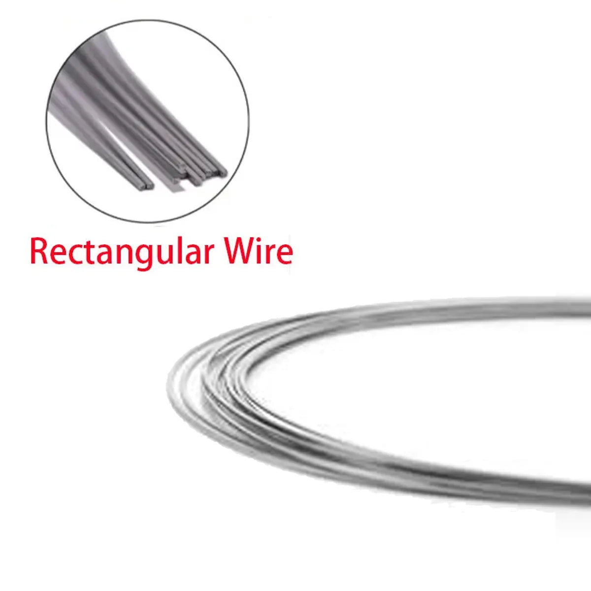 JJ Ortho Thermal Activated NiTi Archwires Natural Form - Rectangular