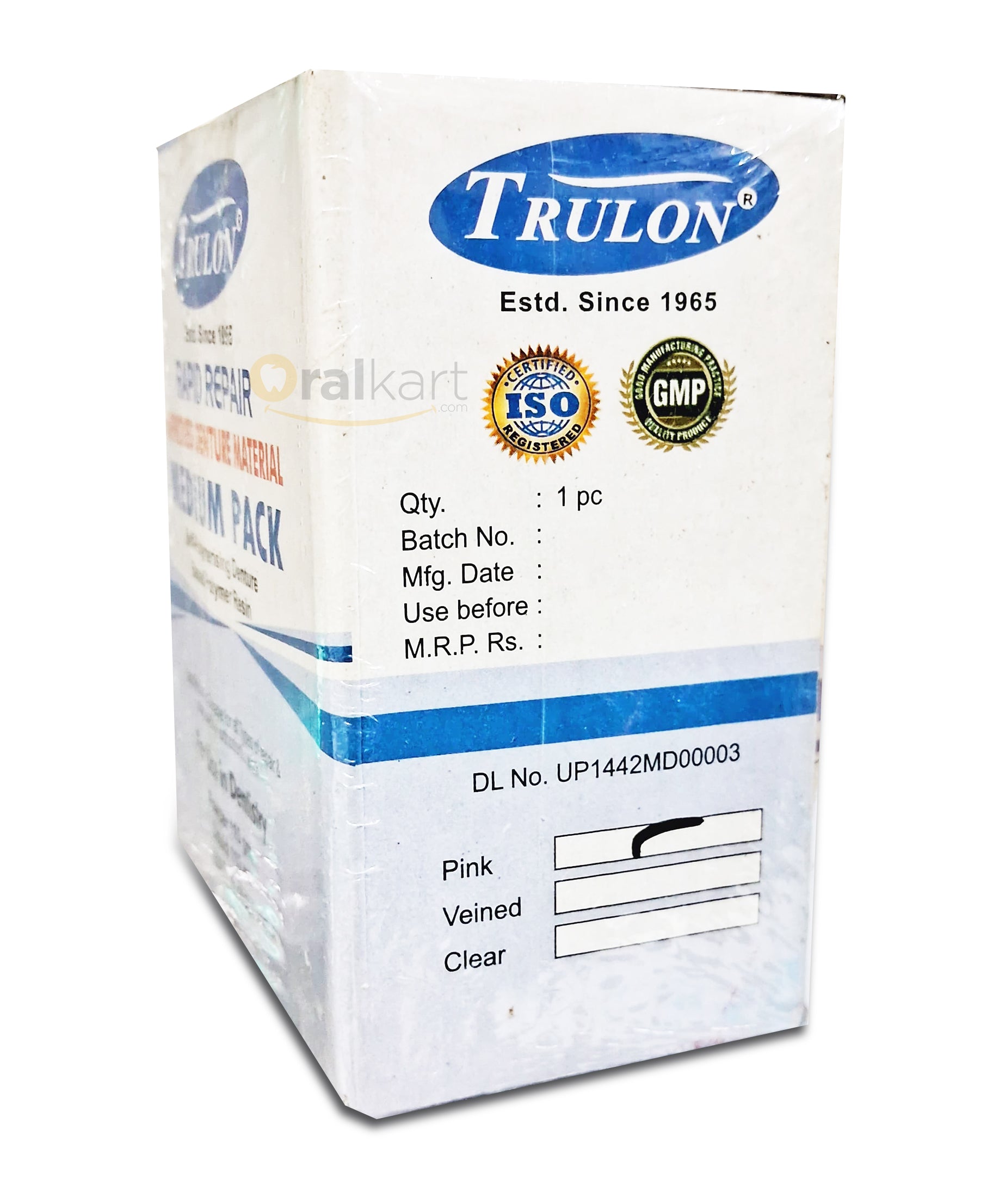 Jayna Rapid Repair (RR) Cold Cure – Lab Pack