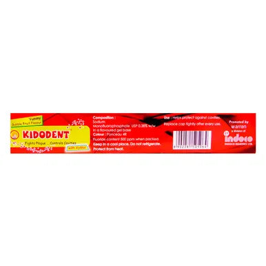 Kidodent Bubble Fruit Flavour Kids Toothpaste, 75 gm