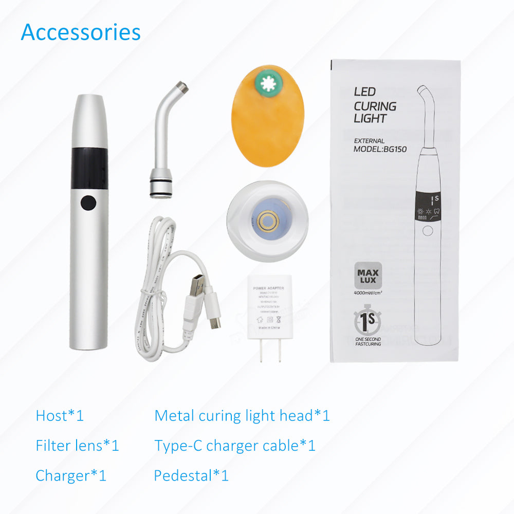 LED Curing Light | One-Second Fast Curing | BG150 with 1 Year Warranty