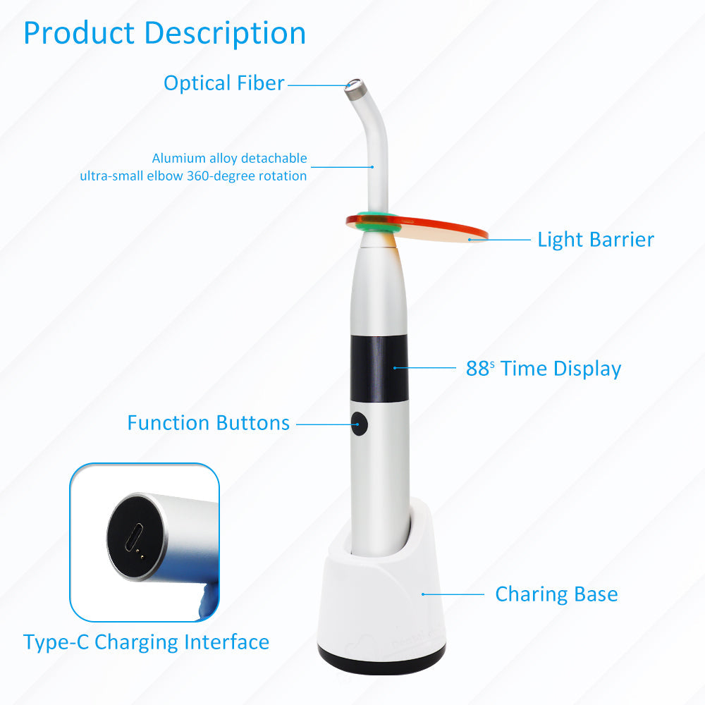 LED Curing Light | One-Second Fast Curing | BG150 with 1 Year Warranty