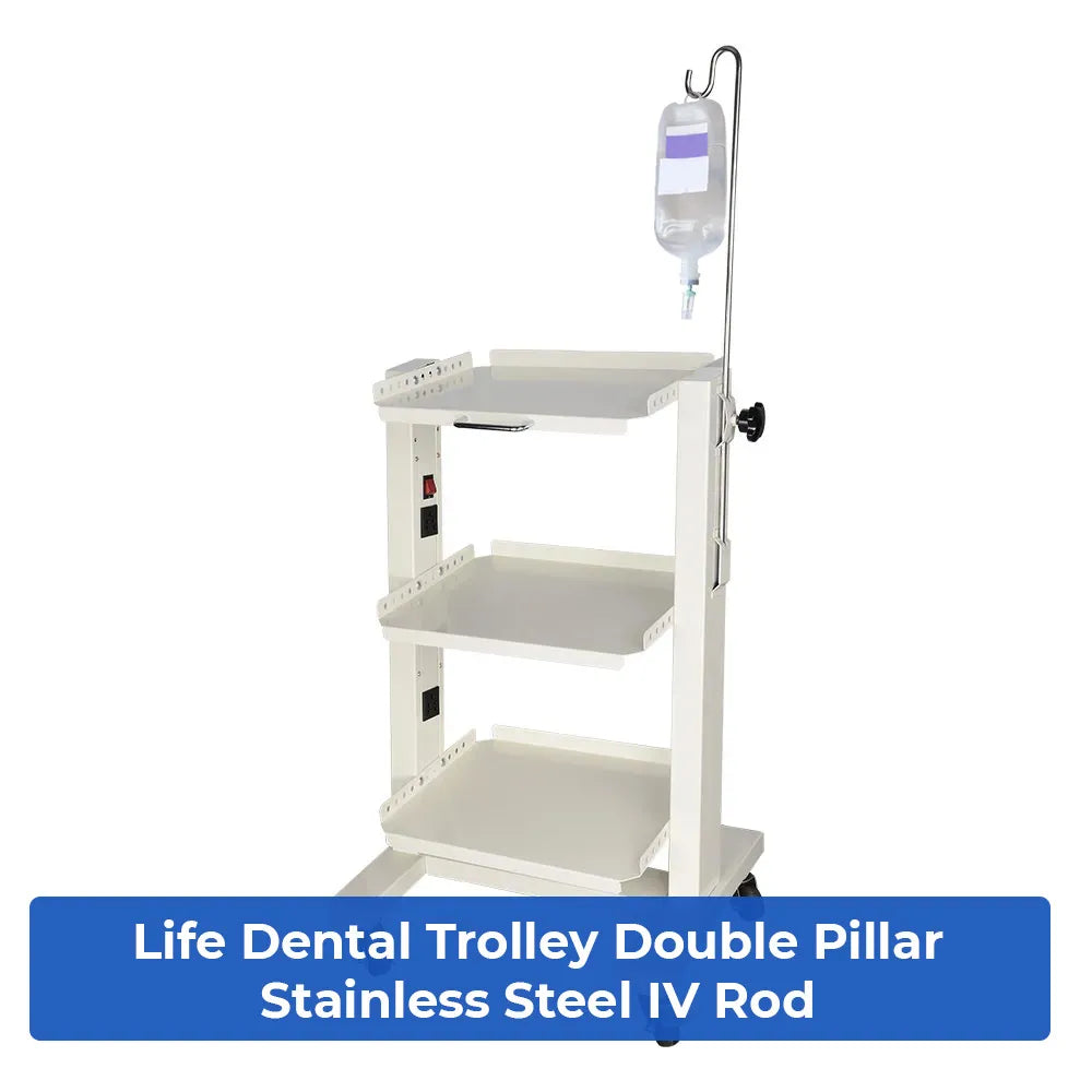 LIFE Dental Mobilis-Double Pillar Trolley