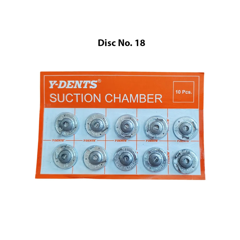 MDM Y - Dents Denture Suction Chamber Discs