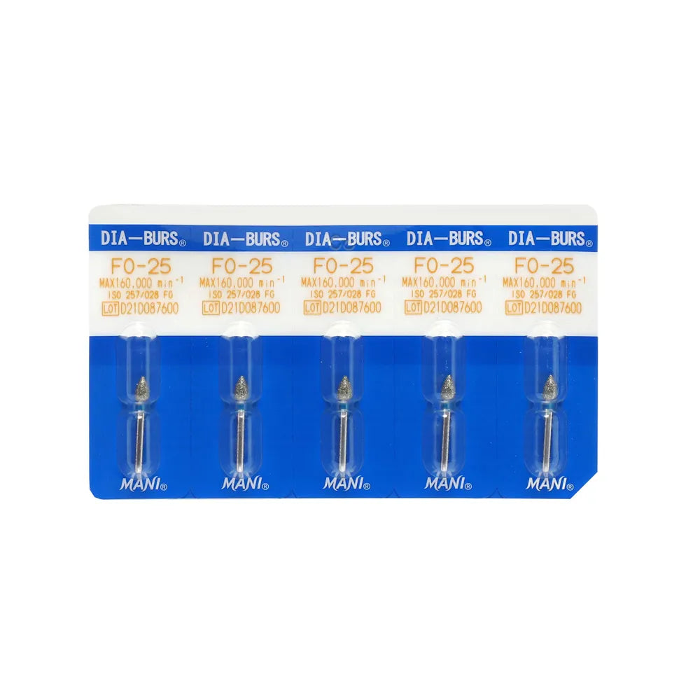 Mani Diamond Burs - Flame Ogival End / Fo Series