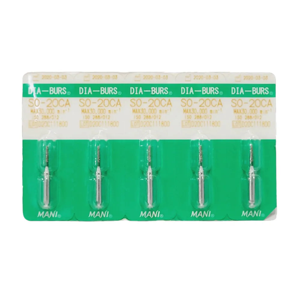 Mani Diamond Burs - Straight Ogival End / So Series