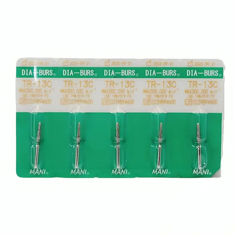 Mani Diamond Burs - Taper Round End / Tr Series