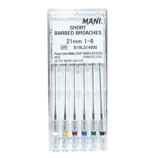 Mani Short Barbed Broaches