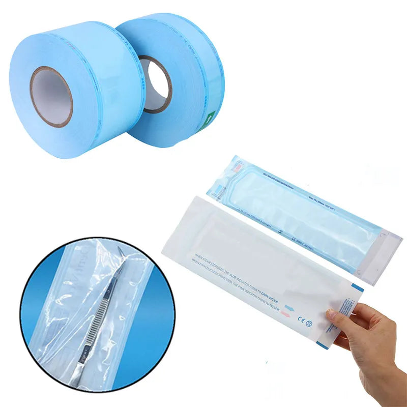 Medical grade Sterilization Reels with sterilization indicator