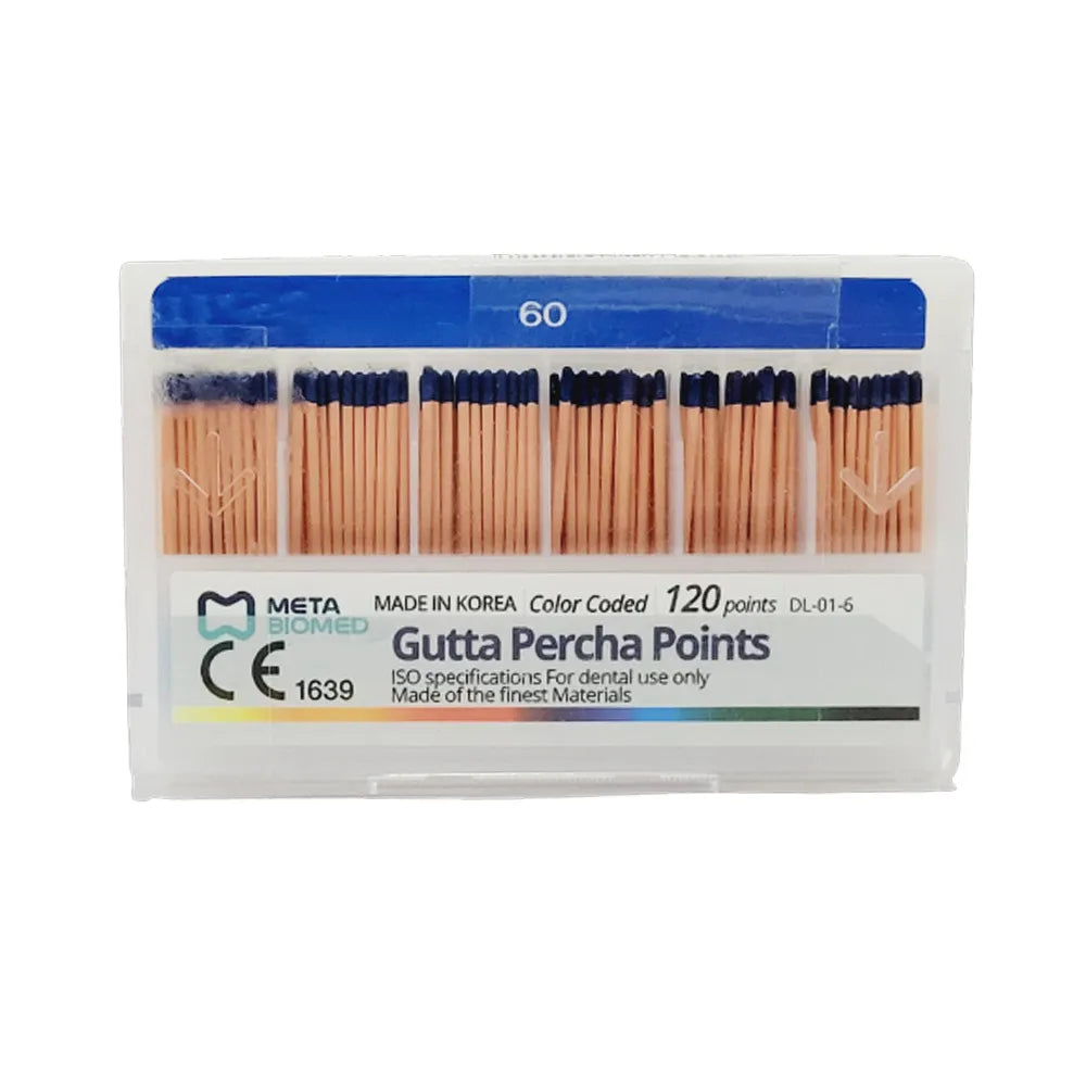 Meta Gutta Percha Points (2% Taper)