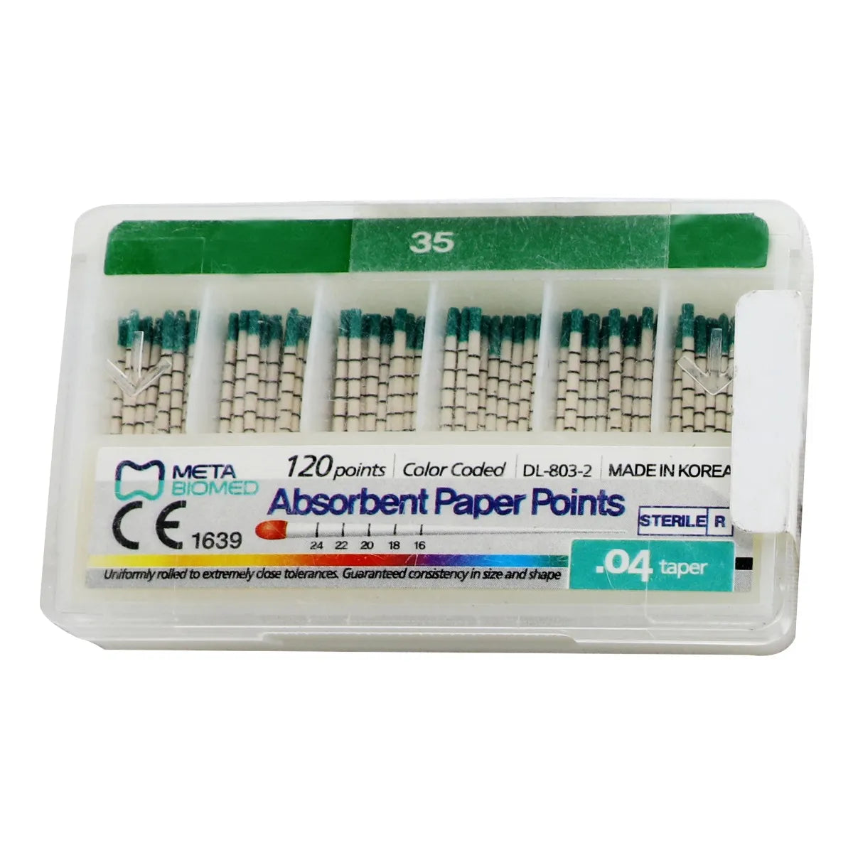 Meta Absorbent Paper Points - 4%