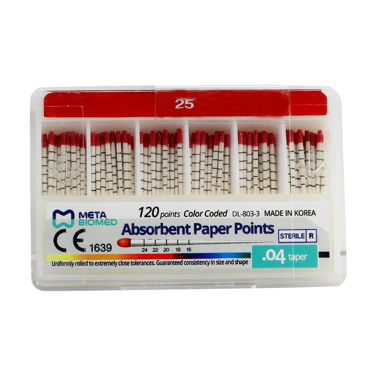 Meta Absorbent Paper Points - 4%