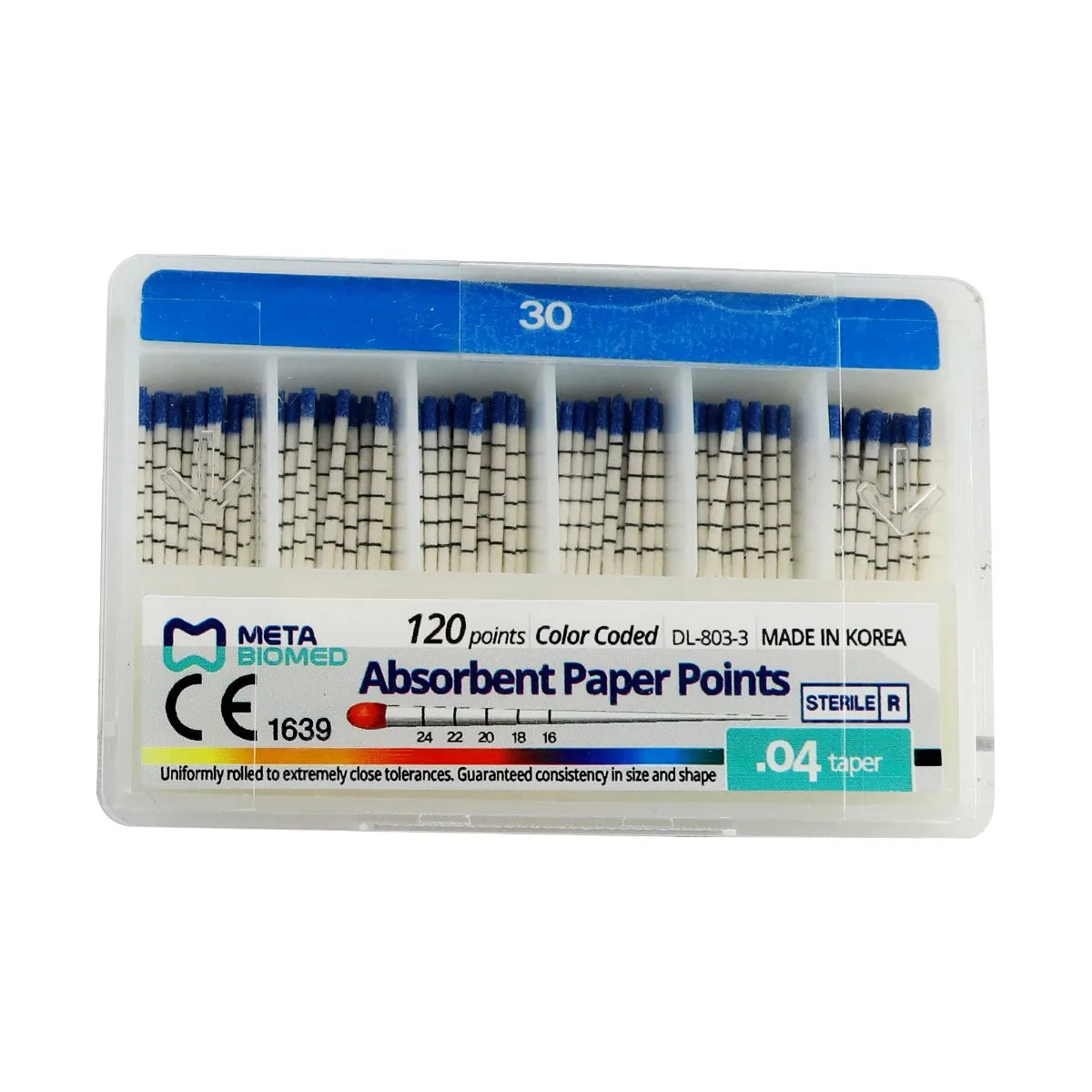 Meta Absorbent Paper Points - 4%