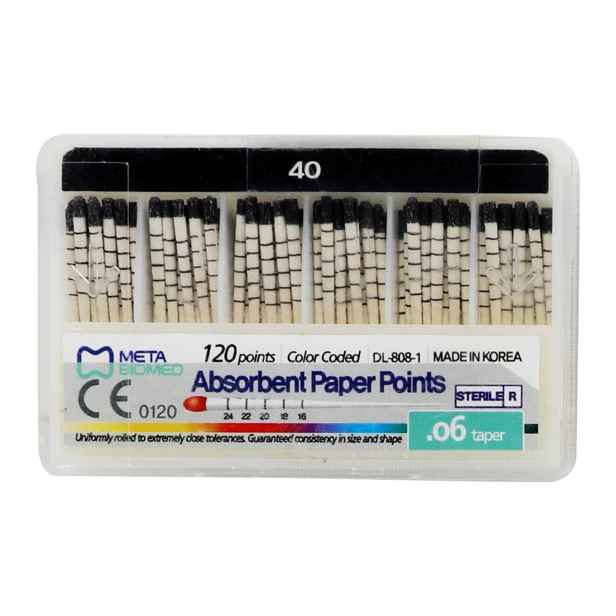 Meta Absorbent Paper Points - 6%