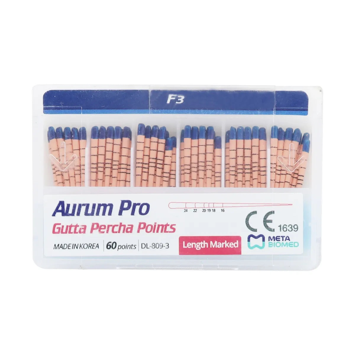 Meta Gutta Percha Points - Length Marked Protaper