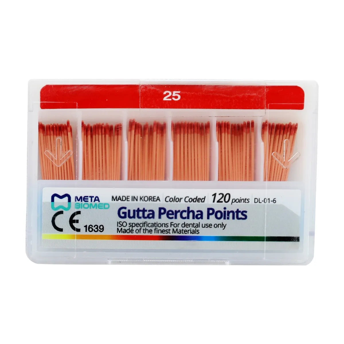 Meta Gutta Percha Points (2% Taper)