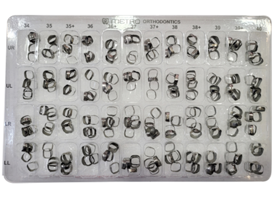 Metro Orthodontics Adult Plain Orthodontic Bands