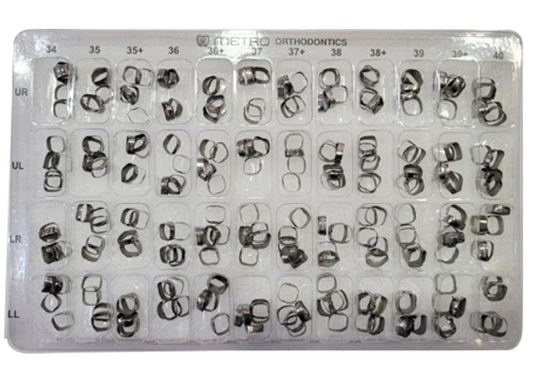 Metro Orthodontics Adult Plain Orthodontic Bands