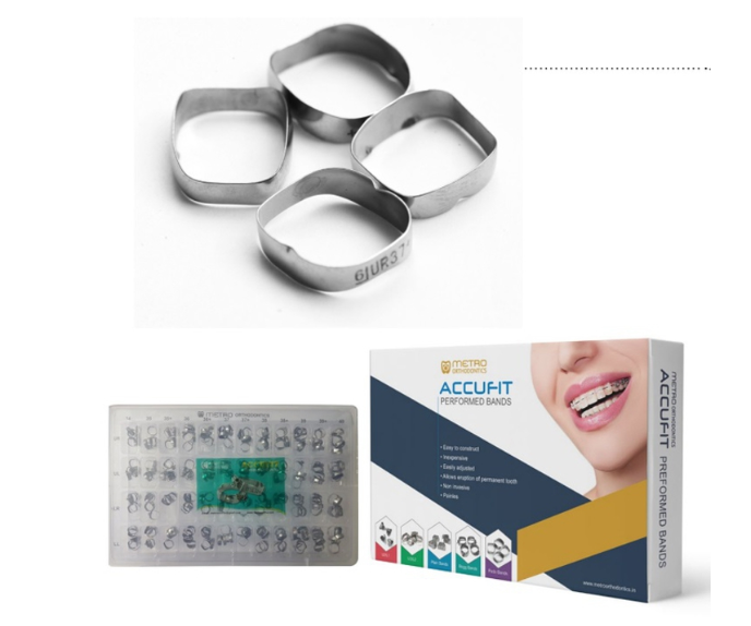 Metro Orthodontics Adult Plain Orthodontic Bands