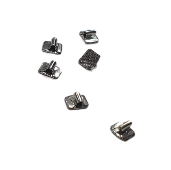 Metro Orthodontics Begg Series Light-wire Bondable Flat Metal Conventional Brackets
